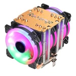 Cold Frost RGB Fanlı Intel AMD Uyumlu Bakır Borulu CPU Soğutucu İşlemci Fanı (Cold Frost 603) - Seçenekler: Cold Frost 603, Cold Frost 601, Cold Frost 602