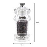 Cole & Mason H57501P 575 Precision 105mm Biber Değirmeni - Seçenekler: Karabiber değirmeni, Tuz değirmeni
