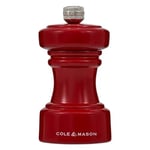 Cole & Mason Hoxton Parlak Kırmızı Biber Değirmeni 104mm - Seçenekler: 7'', 7'' Pepper Mill, 7'' Salt & Pepper Gift Set...