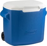 Coleman Pasif soğutma kutusu 16 QT/28QT Performance Wheeled Cooler, Thermobox 15/26 l kapasite, tekerlekli mobil buz kutusu