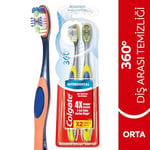 Colgate 360° Interdental 1+1 Orta Diş Fırçası