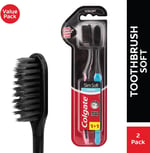 Colgate Mikro İnce Siyah 2li Diş Fırçası