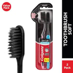 Colgate Mikro İnce Siyah 2li Diş Fırçası