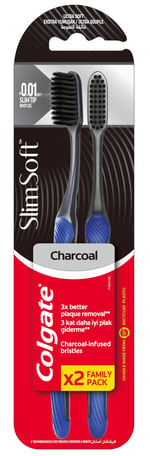 Colgate Mikro İnce Siyah 2li Diş Fırçası