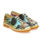 Colored Skull Oxford Ayakkabı WTMK6515
