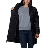 Columbia Lake 22 2.0 Down Long Hooded Jacket Kapüşonlu kuş tüyü mont Kadınlar