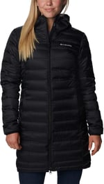 Columbia Lake 22 2.0 Down Long Hooded Jacket Kapüşonlu kuş tüyü mont Kadınlar