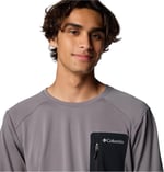 Columbia Tech Knit Crew Erkek Teknik Uzun Kollu T-Shirt
