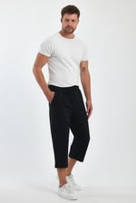 Comeor erkek spor pantolonu, kısa, 3/4 kapri pantolon, erkek, kısa pantolon, koşu şortu, pamuk şort