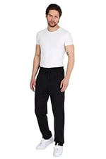 COMEOR Eşofman altı erkek pamuk eşofman altı – spor pantolonu, jogging pantolonu, erkek çocuk boş zaman pantolonu, fermuarlı cepler