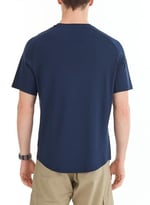 Comfort Erkek Mavi Outdoor T-Shirt CS0303-466