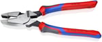 (Comfort Grip) - Knipex 09 02 240 SBA 24cm Ultra-High Leverage Lineman's Pliers