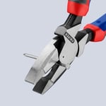 (Comfort Grip) - Knipex 09 02 240 SBA 24cm Ultra-High Leverage Lineman's Pliers
