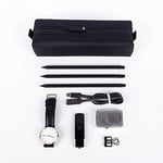 Comfyable Erkekler için Küçük Tuvalet Çantası, İnce Mini Diş Fırçası Çantası, Dopp Kit Çantası