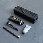 Comfyable Erkekler için Küçük Tuvalet Çantası, İnce Mini Diş Fırçası Çantası, Dopp Kit Çantası