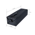 Comfyable Erkekler için Küçük Tuvalet Çantası, İnce Mini Diş Fırçası Çantası, Dopp Kit Çantası