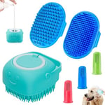 Comotech 3 ADET Köpek Banyo Fırçası | Köpek Şampuanı Fırçası | Banyo için Köpek Yıkayıcı | Evcil Hayvan Köpek Banyo Masaj Fırçası Scrubber | Kısa ve Uzun Saçlı Köpekler/Kediler için Ayarlanabilir
