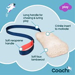 Company of Animals Coachi Chase & Crinkle - Chase & Play için Eğlenceli Bir Zenginleştirme Köpek Oyuncağı. Yumuşak ve Kırışıklı, Hafif, Öd - Seçenekler: Chase & Kırışıklık, Tuggi Helix, Tuggi Postu...
