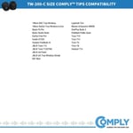 Comply TrueGrip Pro TW-200-C Kulaklık Ucu, S/M/L, 3 Çift, Siyah | Anker Soundcore, Sennheiser, JBL, SoundPEATS ve Daha Fazlası için, Üstün Konfor, Güvenli  - Seçenekler: Small, Medium, Assorted, Large