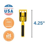 Constructive Eating Çocuk çatal bıçak takımı 3'lü set – konstrüksiyon gereçleri, çocuk yemek takımı, uzun ömürlü ve bulaşık makinesinde yıkanabilir, çocukların sağlıklı beslenme alışkanlıklarını