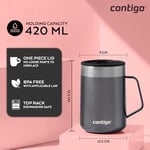 Contigo Streeterville VakumLu Masa Kupasi 420 mL Antrasit