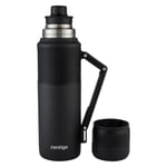 Contigo Thermal Bardaklı Çelik Termos 1.2L Siyah - Seçenekler: 1.2 Liters, 0.7 Liters