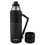 Contigo Thermal Bardaklı Çelik Termos 1.2L Siyah - Seçenekler: 1.2 Liters, 0.7 Liters