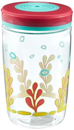 CONTIGO Yüzen Ahtapot Pipetli Tritan Bardak 470 ml, Mavi