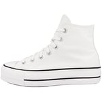 Converse Bayan CTAS Lift Hi Black White spor ayakkabı Siyah Size: