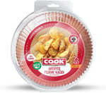 Cook Airfryer Pişirme Kağıdı, Standart Boy, 16 cm, 25 Adet - Seçenekler: 16 CM x 25 Adet, 16 CM x 25 Adet 2li paket