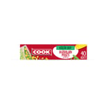 Cook Buzdolabı Poşeti, 20 x 30 cm, 40 Yaprak, Şeffaf