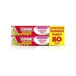 Cook Ekonomik Büyük Buzdolabı Poşeti, 30 x 42 cm, 80 Yaprak, Şeffaf