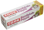 Cook Ekonomik Buzdolabı Poşeti, Orta Boy, 24 x 38 cm, 50 Yaprak