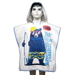 Cool Ayıcık Çocuk Panço & Çocuk Bornoz Panço & Çocuk Plaj Havlu 1-3 YAŞ