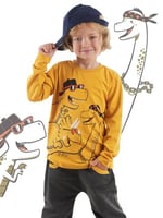 Cool Dinolar Erkek Çocuk T-shirt Pantolon Takım
