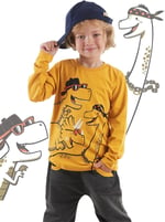 Cool Dinolar Erkek Çocuk T-shirt Pantolon Takım