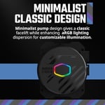 Cooler Master MasterLiquid 360L Çekirdek 360 mm Yakın Döngü AIO Sıvı Soğutucu, ARGB Sync, Gen S Coldplate Pompa, 120 mm PWM, - Seçenekler: 360L Çekirdek, 120L Çekirdek, 240 Atmos, 240 Core II Beyaz...