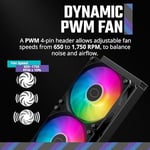 Cooler Master MasterLiquid 360L Çekirdek 360 mm Yakın Döngü AIO Sıvı Soğutucu, ARGB Sync, Gen S Coldplate Pompa, 120 mm PWM, - Seçenekler: 360L Çekirdek, 120L Çekirdek, 240 Atmos, 240 Core II Beyaz...