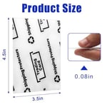 Coolrunner 200 Paket Ticaret Kartı Nakliye Koruyucu 8,9 cm x 11,5 cm Plastik Kart Koruyucuları Kart Postaları Ticaret Kartları için Dayanıklı Kart Koruyucuları Kart Kırıcılar için Sert Plastik Dairele