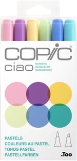 Copic Ciao 6lı Set Pastels