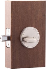 Copper Creek DB2410SS Tek Silindir Sürgü, Standart Boyut, Saten Paslanmaz