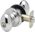 Copper Creek EK2040TB Yumurta Kapı Düğmesi, Anahtarlı Giriş Fonksiyonu, 1 Paket, Toskana Bronz - Seçenekler: 1 Pack, 1 Count (Pack of 1), Anahtarlı Giriş, Geçit...