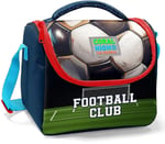 Coral High Beslenme Çantası 11795, Erkek Çocuk, Lacivert Yeşil Futbol, Isı Yalıtımlı