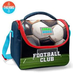 Coral High Beslenme Çantası 11795, Erkek Çocuk, Lacivert Yeşil Futbol, Isı Yalıtımlı
