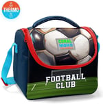 Coral High Beslenme Çantası 11795, Erkek Çocuk, Lacivert Yeşil Futbol, Isı Yalıtımlı