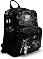 Coral High Dört Bölmeli Siyah Galaxy Ortaokul Çantası - Erkek Çocuk
