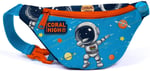 Coral High Erkek Çocuk Günlük Bel Çantası - Mavi Turuncu Astronot
