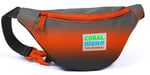 Coral High Erkek Çocuk Günlük Bel Çantası Siyah Turuncu Gradyan