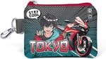 Coral High Kids Gri Nefti Anime Motorsiklet Desenli Bozuk Para Çantası 21893