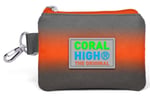 Coral High Kids Gri Turuncu Renk Geçişli Bozuk para Çantası 21848